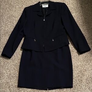 Kasper Navy Blue Suit